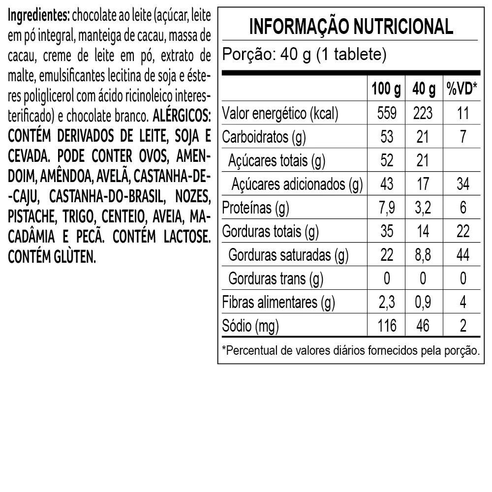 Tablete ao Leite Chocoarte Te Amo 40g - foto 2