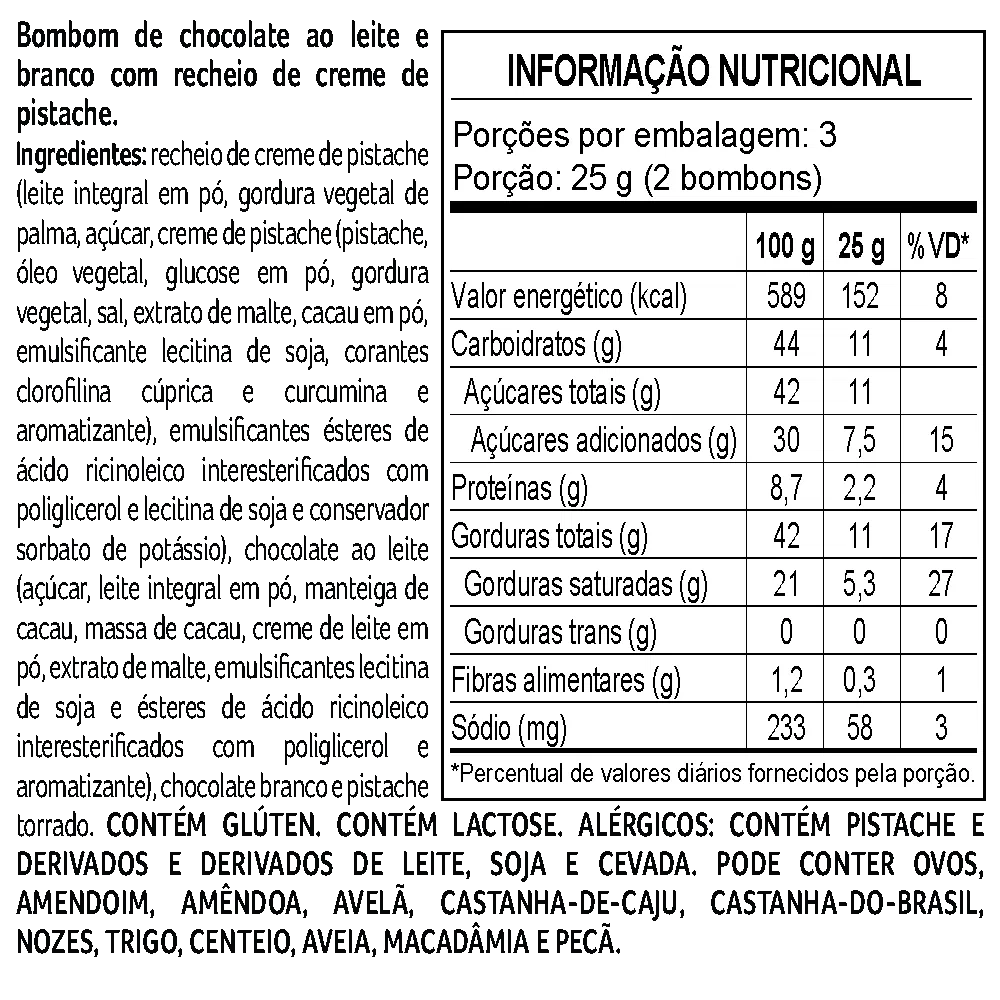 Bombons Petit Deli Pistache 78g - foto 3