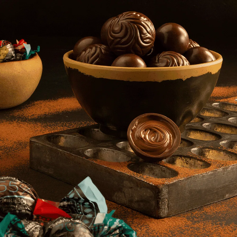 Trufa Bendito Cacao de Chocolate 85% Cacau 13,5g - foto 3