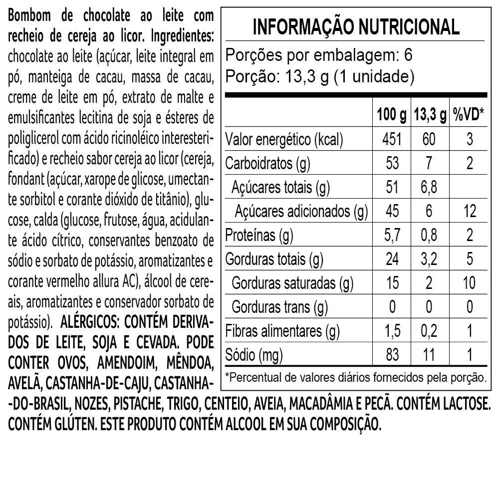 Bombons Clássicos ao Leite Sortidos 160g - foto 2