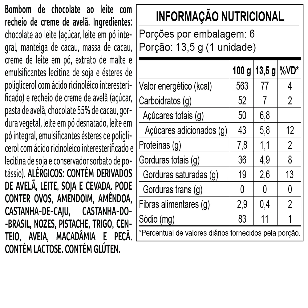 Bombons Clássicos ao Leite Sortidos 160g - foto 3