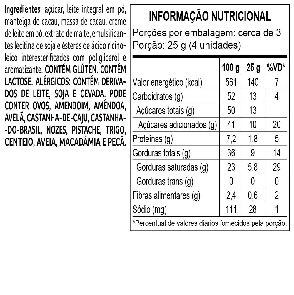 Tablete Miau de Chocolate ao Leite 70g - foto 2