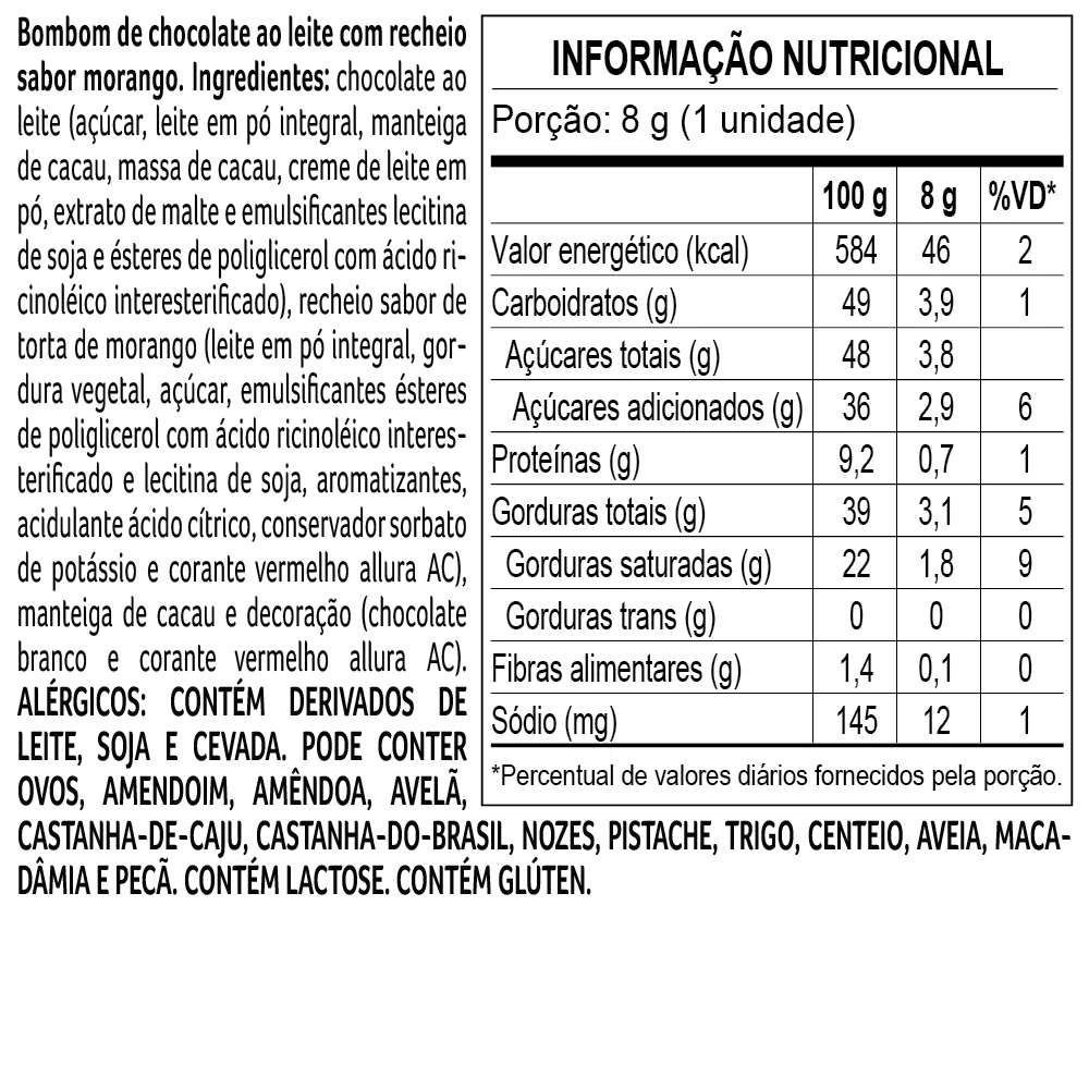 Caixa de Bombons Amor 120g - foto 3