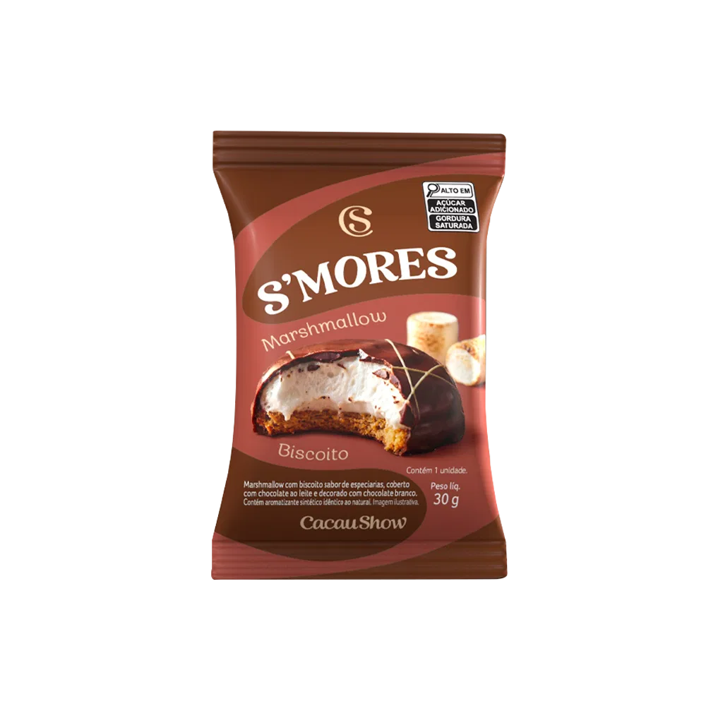 S’mores de Marshmallow com Chocolate e Speculoos 30g - foto 1