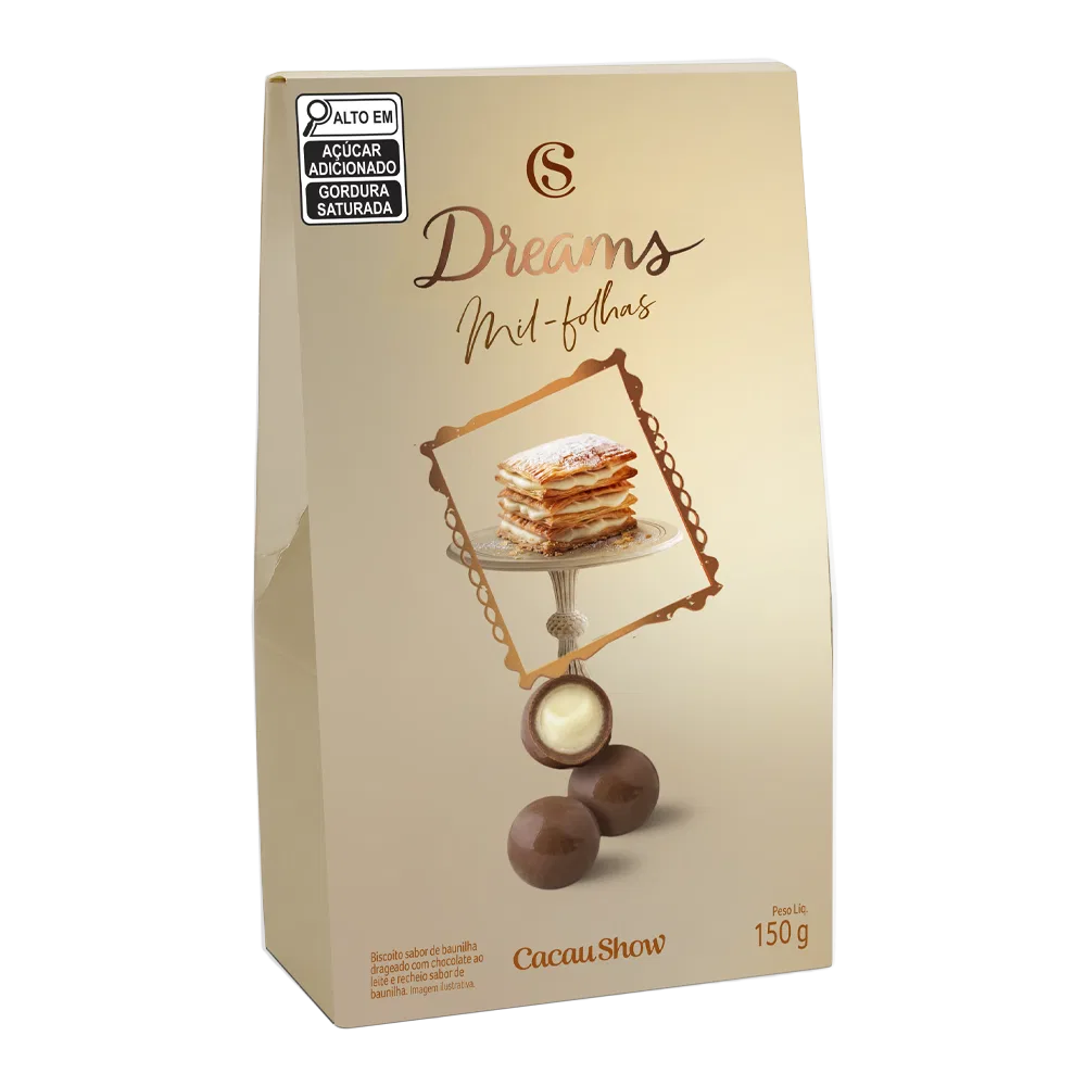 Drageado Dreams Mil-Folhas 150g - foto 1