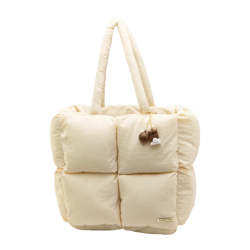 Bolsa Puffer Branca Cacau Show - foto 2